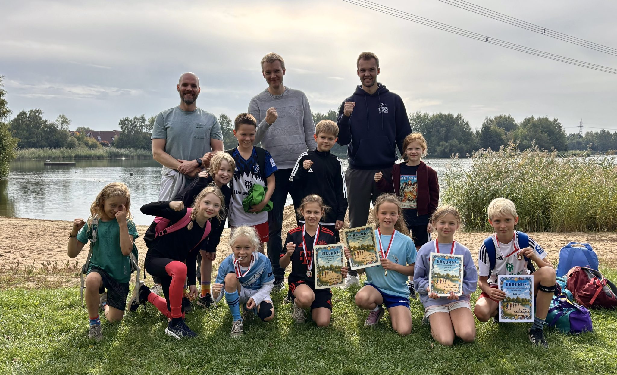 Erfolgreicher Start beim Bergedorfer Crosslauf